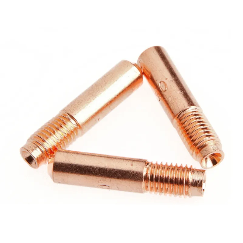 1 In. L Mig Contact Tip Copper 3 Pc