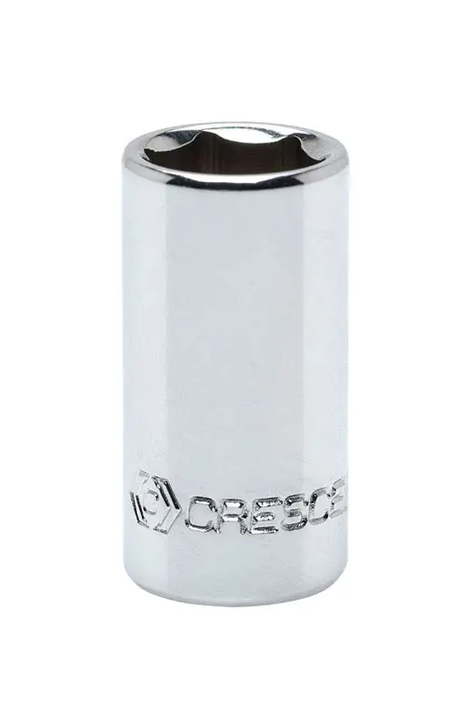 5/16 In. X 1/4 In. Drive Sae 6 Point Standard Socket - Chrome Vanadium Steel