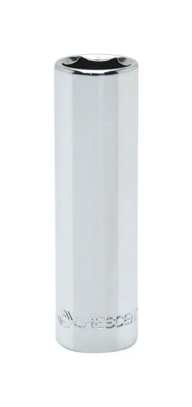 11 Mm X 1/4 In. Drive Metric 6 Point Deep Socket - Chrome Vanadium Steel
