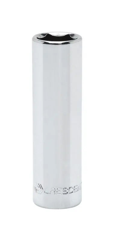 13 Mm X 1/4 In. Drive Metric 6 Point Deep Socket - Chrome Vanadium Steel