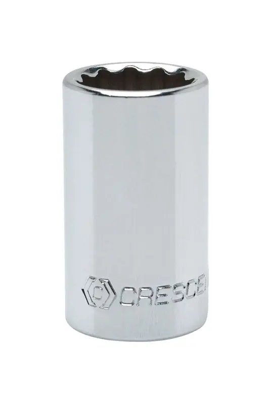 1-1/4 In. X 1/2 In. Drive Sae 12 Point Standard Socket - Chrome Vanadium Steel