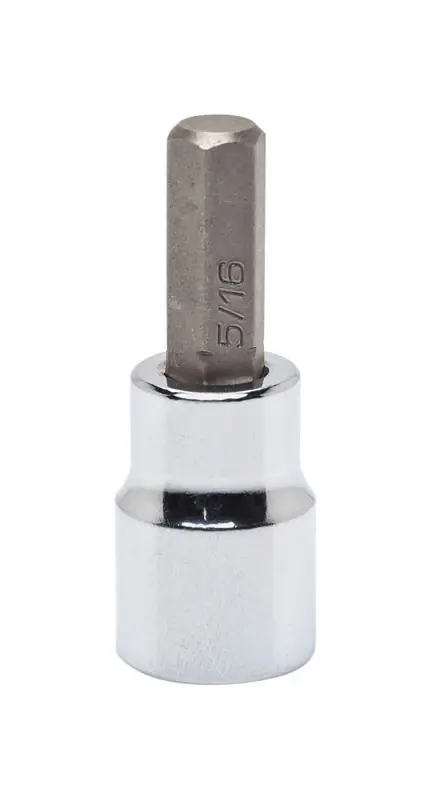 10 Mm X 3/8 In. Drive Metric 6 Point Standard Hex Bit Socket