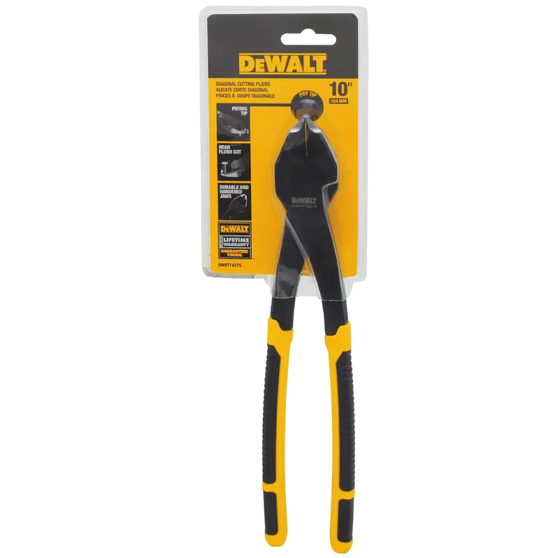 10 In. Steel Diagonal Pliers