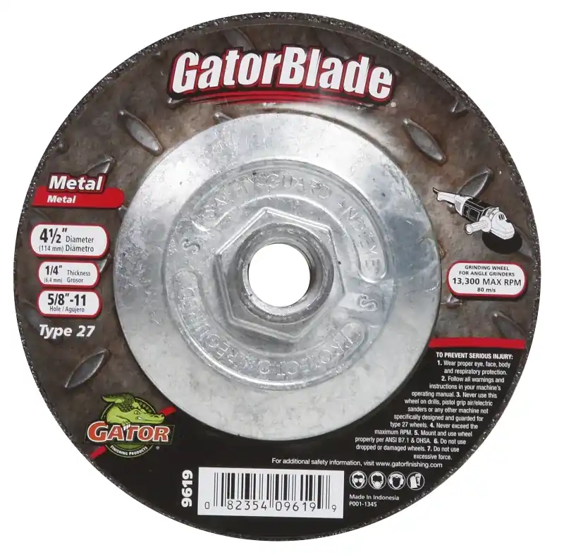 Type 27 4-1/2 In. X 1/4 In. X 5/8 In.-11 Metal Cut-off Wheel