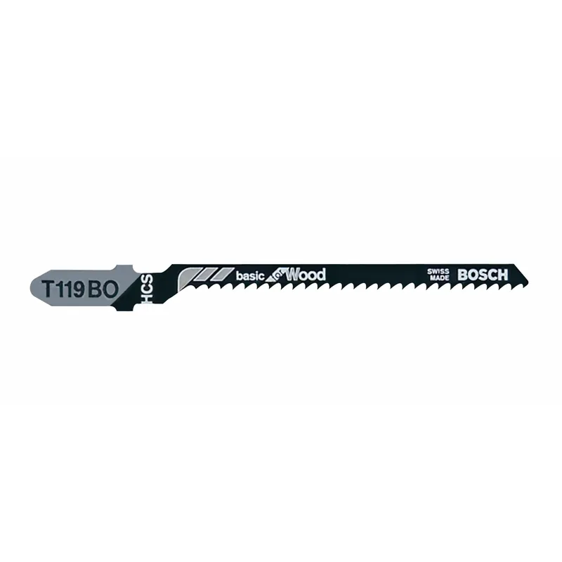 3-1/4 In. Carbon Steel T-shank Jig Saw Blade 12 Tpi 5 Pk