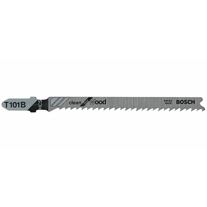 4 In. Carbon Steel T-shank Ground Teeth And Taper Ground Back Jig Saw Blade 10 Tpi 5 Pk