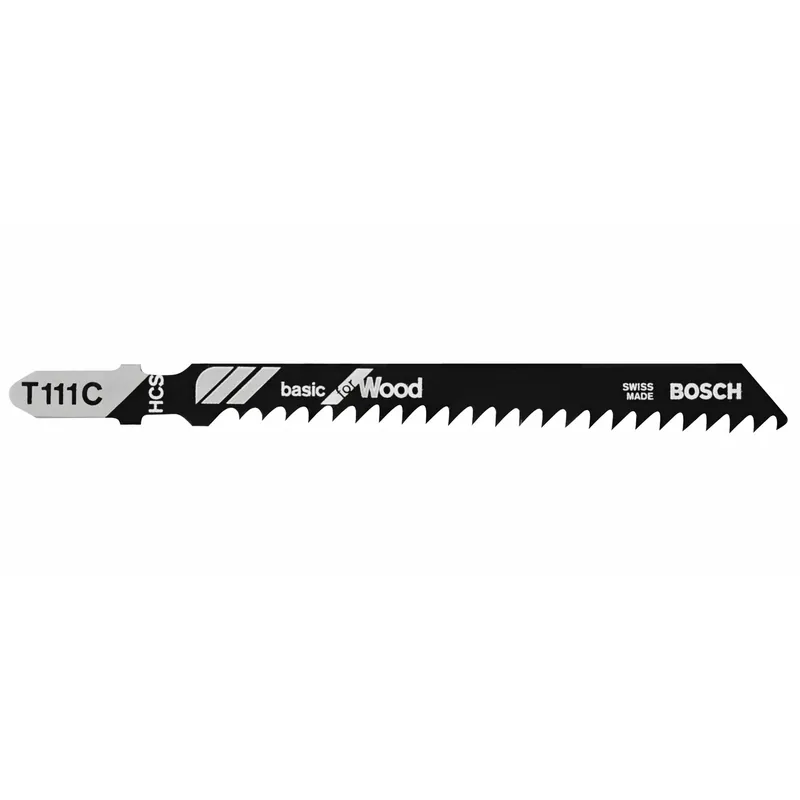4 In. Carbon Steel T-shank Jig Saw Blade 8 Tpi 5 Pk
