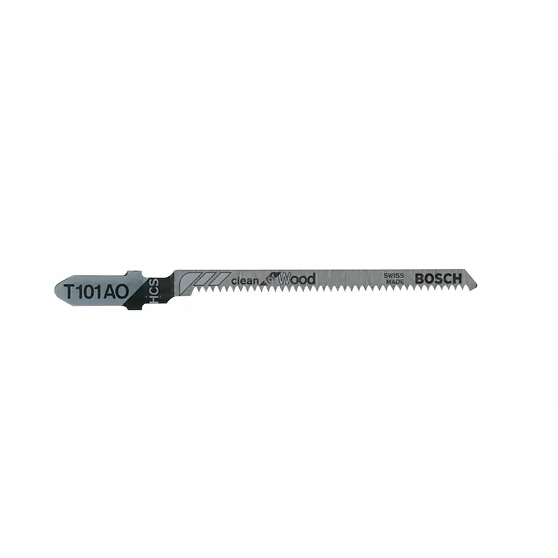 3-1/4 In. High Carbon Steel T-shank Jig Saw Blade 20 Tpi 5 Pk