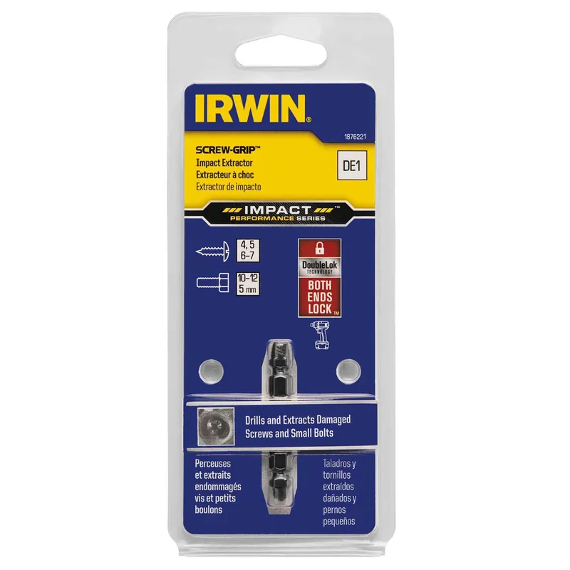 Screw-grip Impact Screw Extractor, De-1