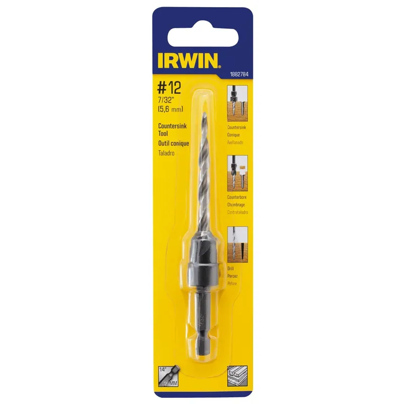 Countersink, Tapered, 12 Wood