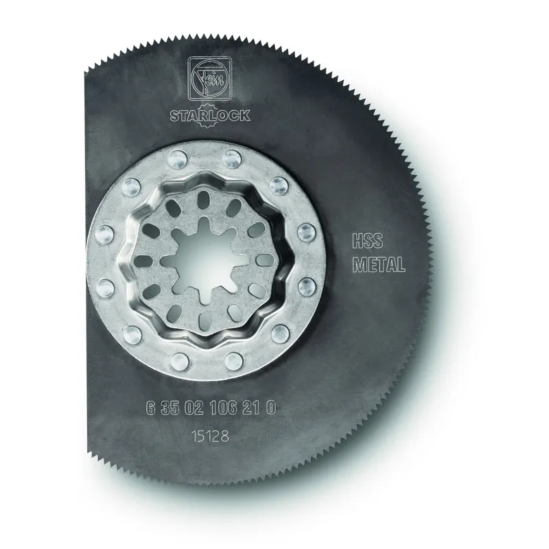 Starlock 3-3/8 In. X 3-3/8 In. L High Speed Steel Segment Saw Blade 1 Pk