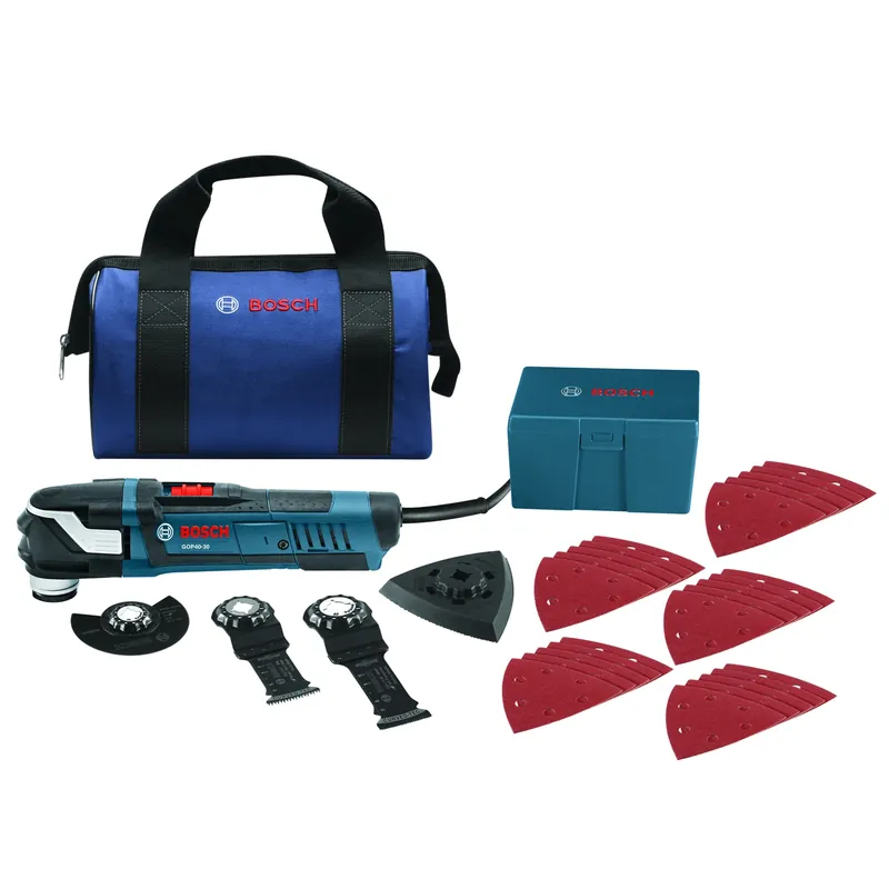 Starlock Oscillating Tool Kit, 8000-20,000 Spm, 4-amp