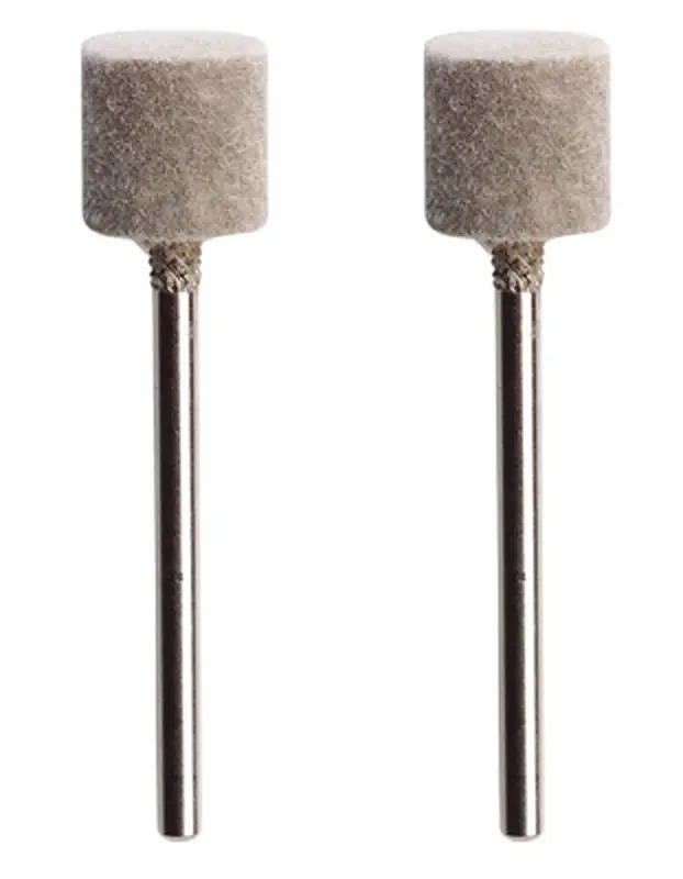 1/2 In. X 3 In. L Silicone Carbide Abrasive Polishing Wheel 2 Pk