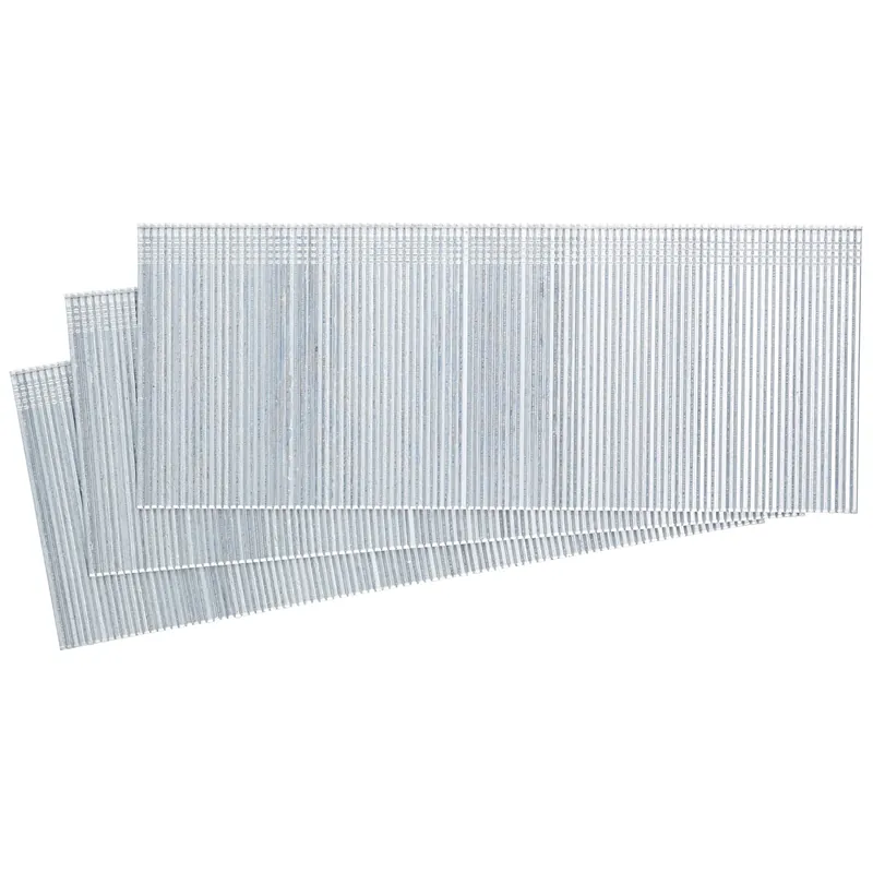 2 In. L X 18 Ga. Straight Strip Galvanized Brad Nails 5000 Pk