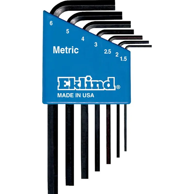 7-pc. Hex-l Key Set, Short Arm