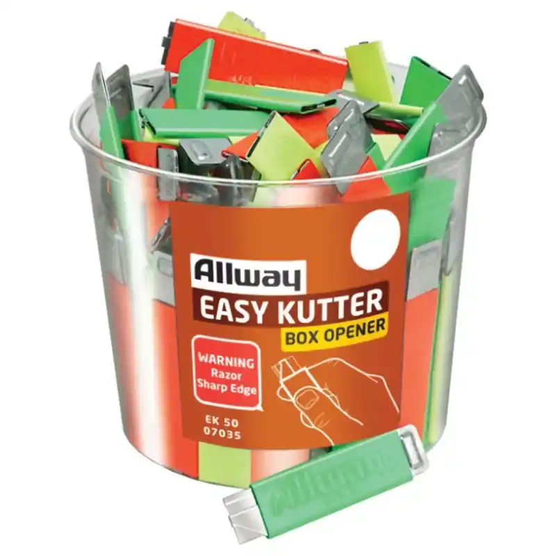 Easy Kutter 5.9 In. Sliding Box Cutter Assorted 50 Pk