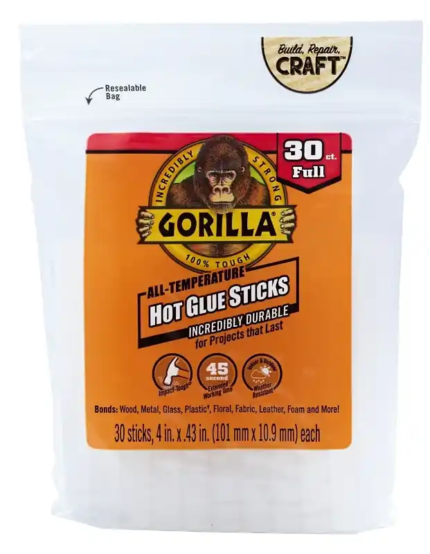High Strength Clear Hot Glue Sticks 30 Pc