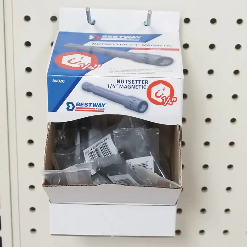 1/4 In. X 3 In. L Nut Driver Carbon Steel 50 Pc