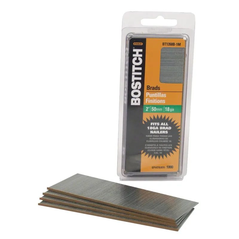 18 Ga. X 2 In. L Coated Steel Brad Nails 1000 Pk