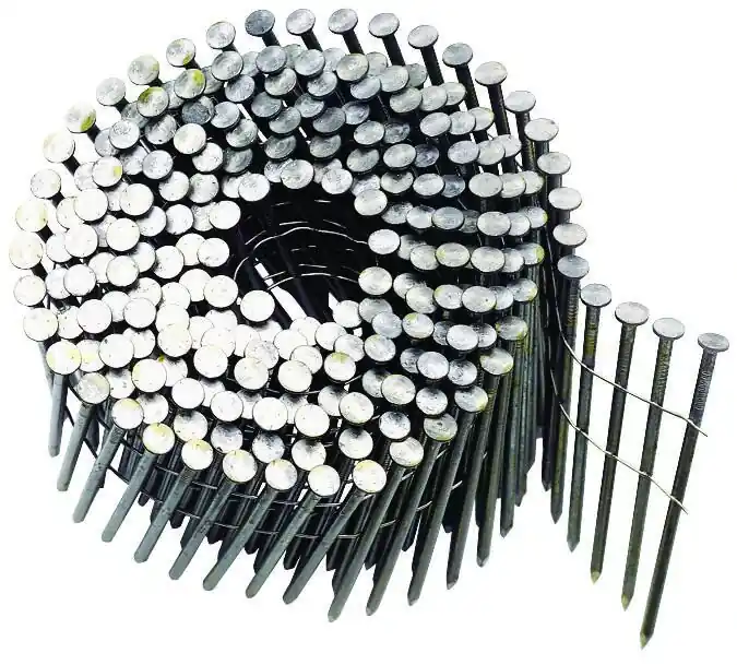 3-1/4 In. L Angled Coil Coated Framing Nails 15 Deg 2700 Pk