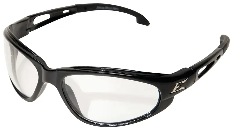 Dakura Safety Glasses Clear Lens Black Frame 1 Pc