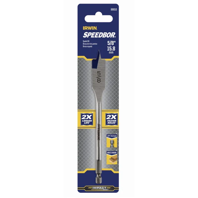 Speedbor Spade Drill Bit, 5/8 In.