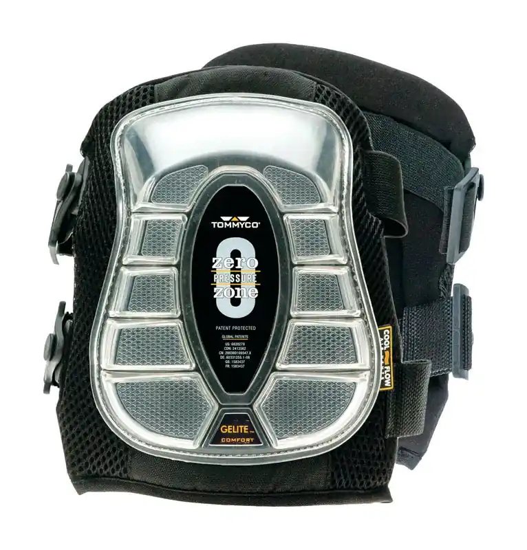 Gelite 6 In. L X 3.5 In. W Gel Knee Pads Black