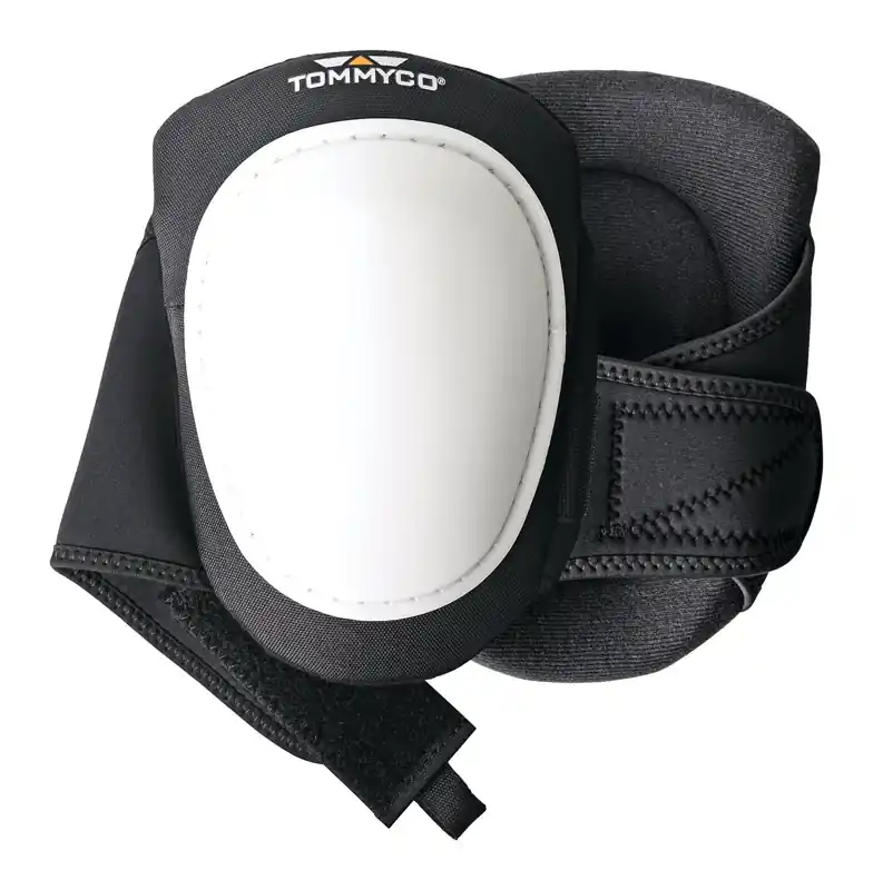 6.5 In. L X 3.5 In. W Foam Hard Terrain Knee Pads Black/white