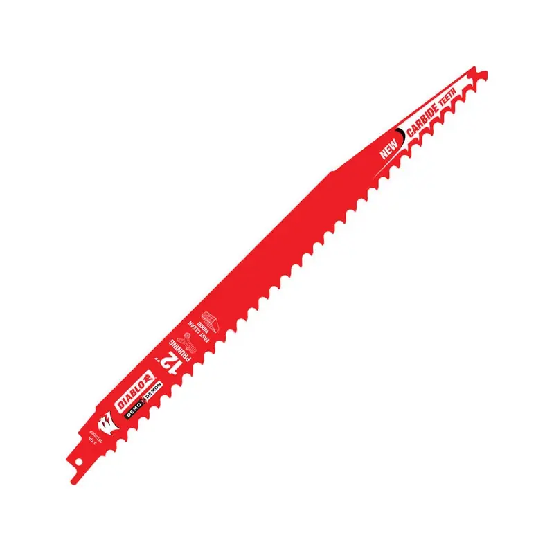 Demo Demon 12 In. Carbide Tipped Pruning & Clean Wood Reciprocating Saw Blade 3 Tpi 1 Pk