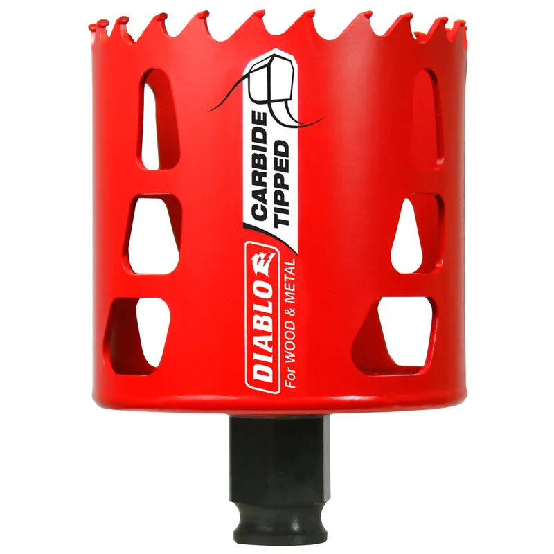 Hole Saw, Carbide-tipped, 2-5/8-in.