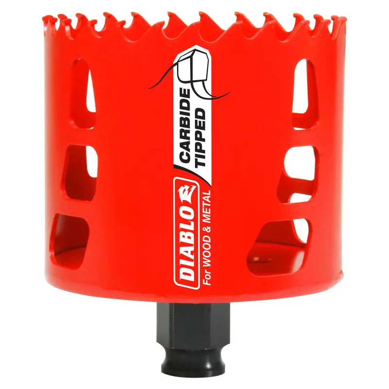 Hole Saw, Carbide-tipped, 3-in.