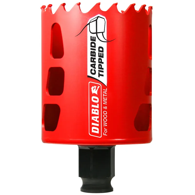 Hole Saw, Carbide-tipped, 2-1/4-in.
