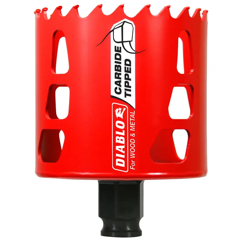 Hole Saw, Carbide-tipped, 2-3/4-in.