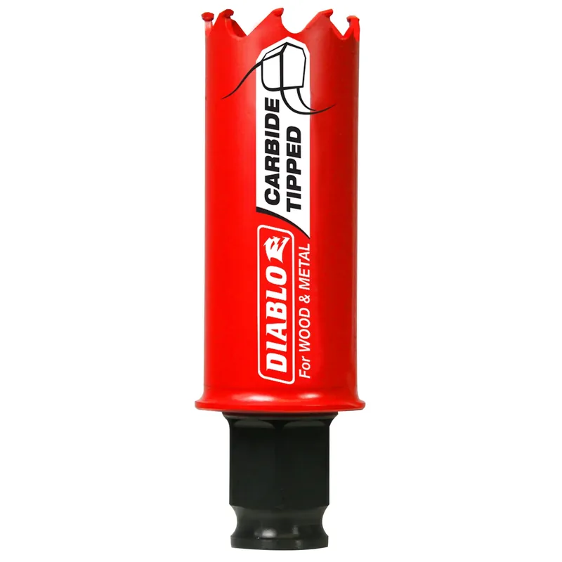 Hole Saw, Carbide-tipped, 1-1/16-in.