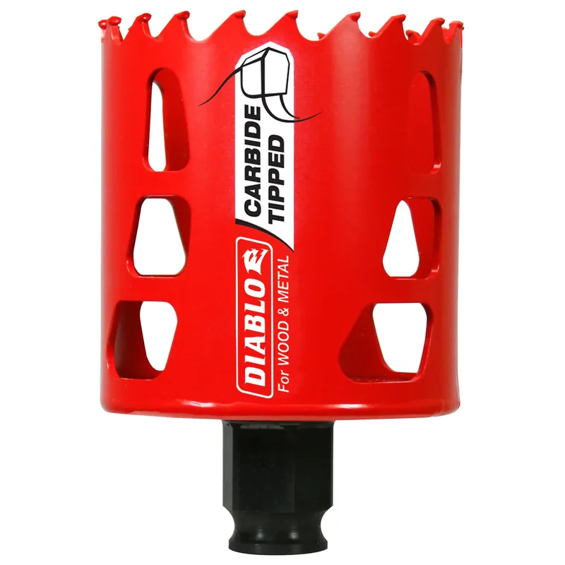 Hole Saw, Carbide-tipped, 2-3/8-in.