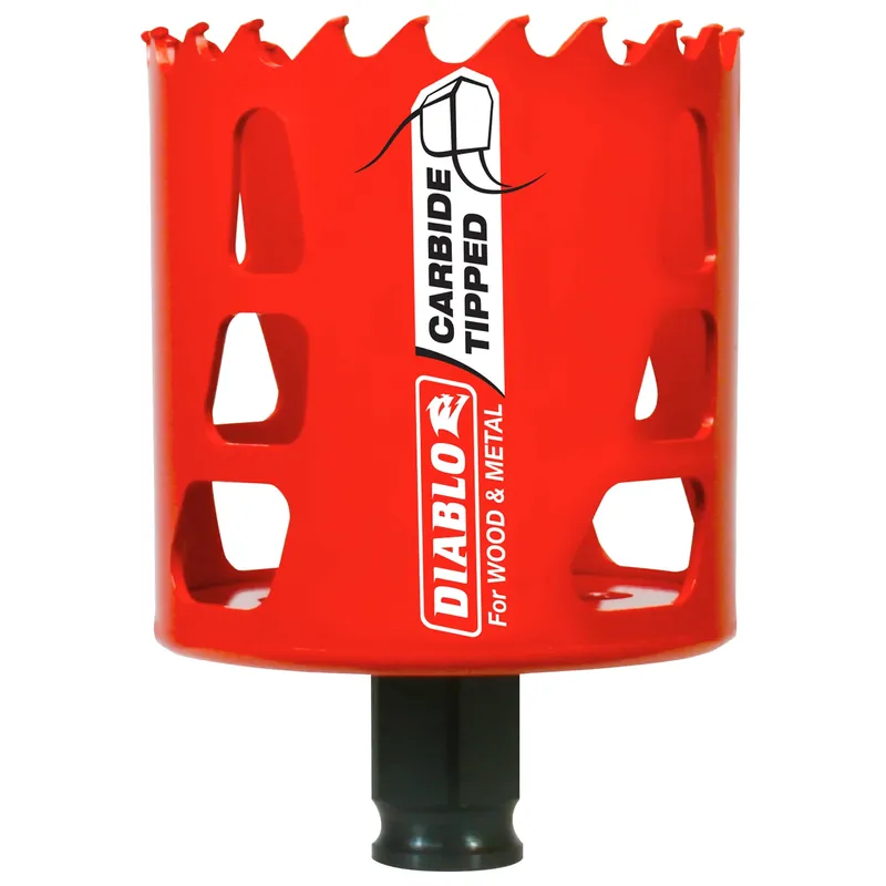 Hole Saw, Carbide-tipped, 2-1/2-in.