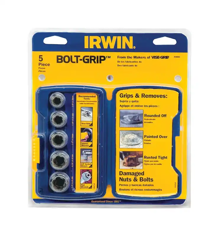Bolt-grip Carbon Steel Base Set 5 Pc
