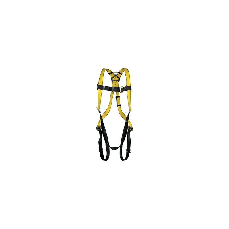 Workman Qwik-fit Unisex Polyester Safety Harness Xl Yellow 400 Lb Capacity