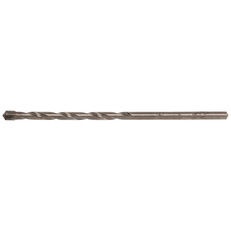 1/8 In. X 3 In. L Chrome Vanadium Steel Percussion Drill Bit Straight Shank 1 Pk