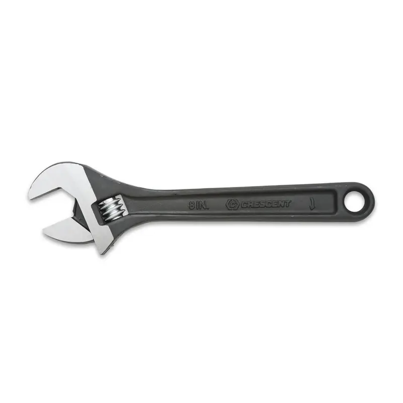 Metric And Sae Adjustable Wrench 8 In. L 1 Pk
