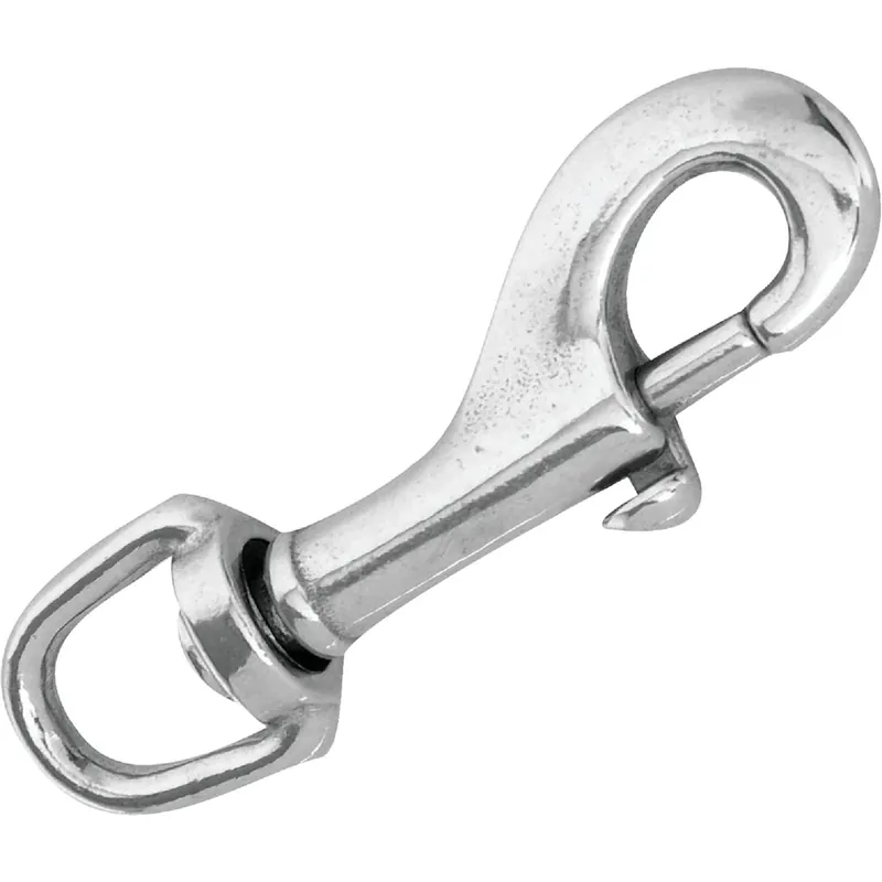 Stainless Steel Swivel Round Eye Bolt Snap, 3/4 In.