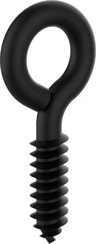 2-5/8 In. D X 2-5/8 In. L Storm Shine Steel Screw Eye 115 Lb 1 Pk