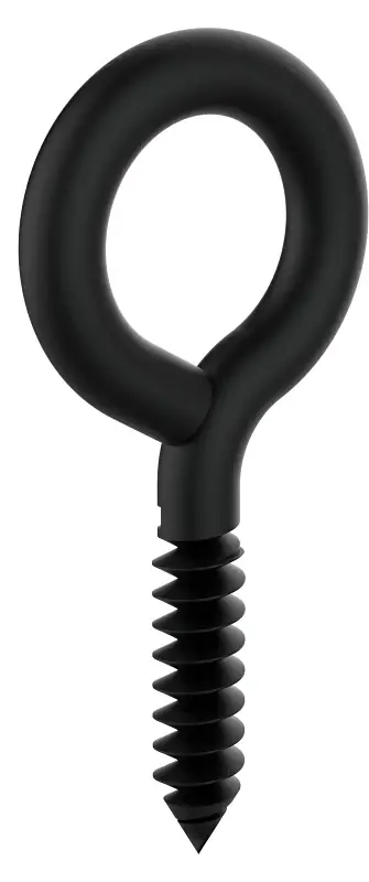 3 In. D X 3 In. L Storm Shine Steel Lag Screw Eye 34 Lb 1 Pk