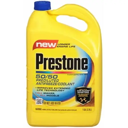 Prestone 1 Gallon 50/50 Pre-diluted Antifreeze Coolant -84 F To 276 F