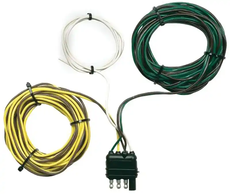 24 Ft. 4-flat Loop Vehicle/trailer Connector Set