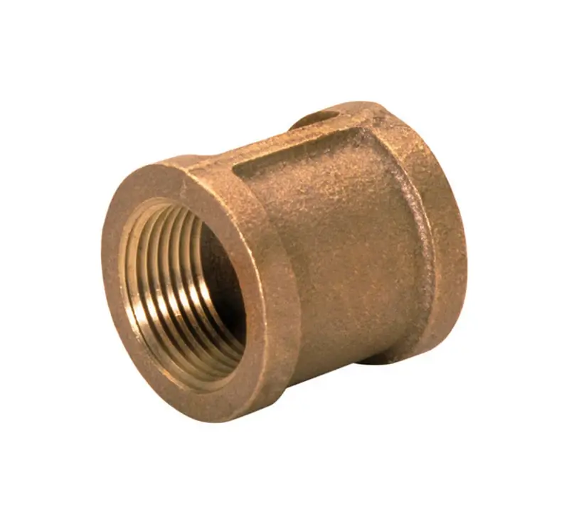 1 In. Fpt X 1 In. D Fpt Lead-free Red Brass Coupling