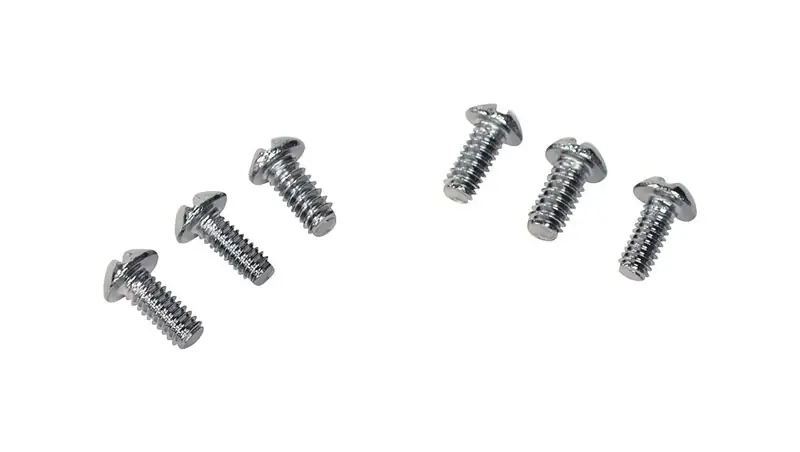 85194 Assorted Faucet Bibb Screws, Brass, Durable Metal Construction