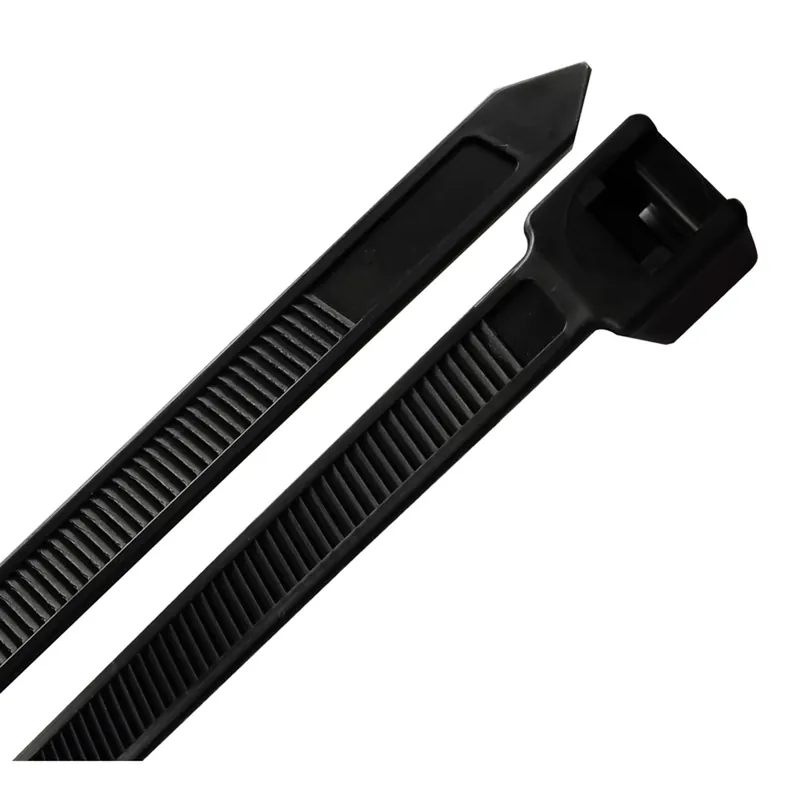24 In. L Black Cable Tie 25 Pk