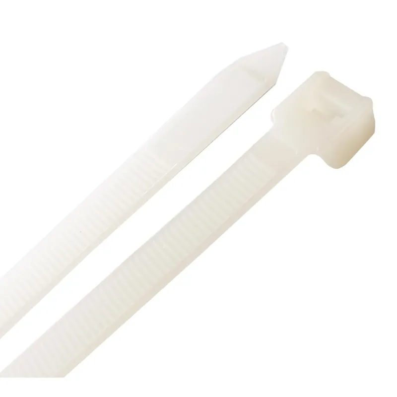 36 In. L White Cable Tie 10 Pk