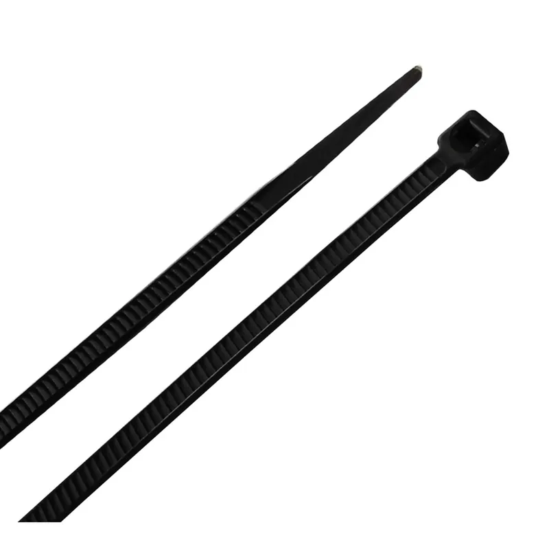 5.7 In. L Black Cable Tie 100 Pk